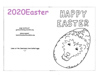 Easter card base