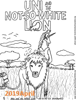 Uni and the Not-So-White Lion