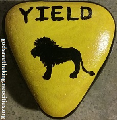 Yield to lions